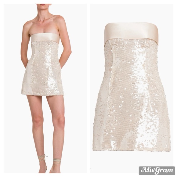 sachin and babi light blue dress Philosophy Di Lorenzo Serafini, Sequin Mini Dress New Wedding Dress Save  50%